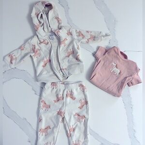 Carters Unicorn Set 0-3m